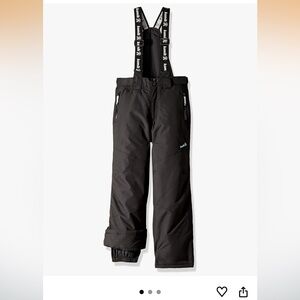 Girl’s Kamik Rebel Waterproof Snow Pants SZ 10